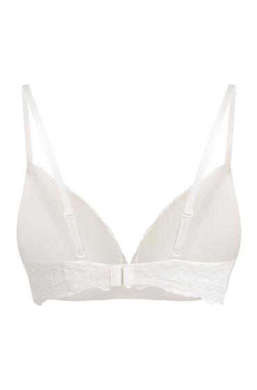 Hunkemöller Voorgevormde push-up beugel bh Marine Wit, foto 2
