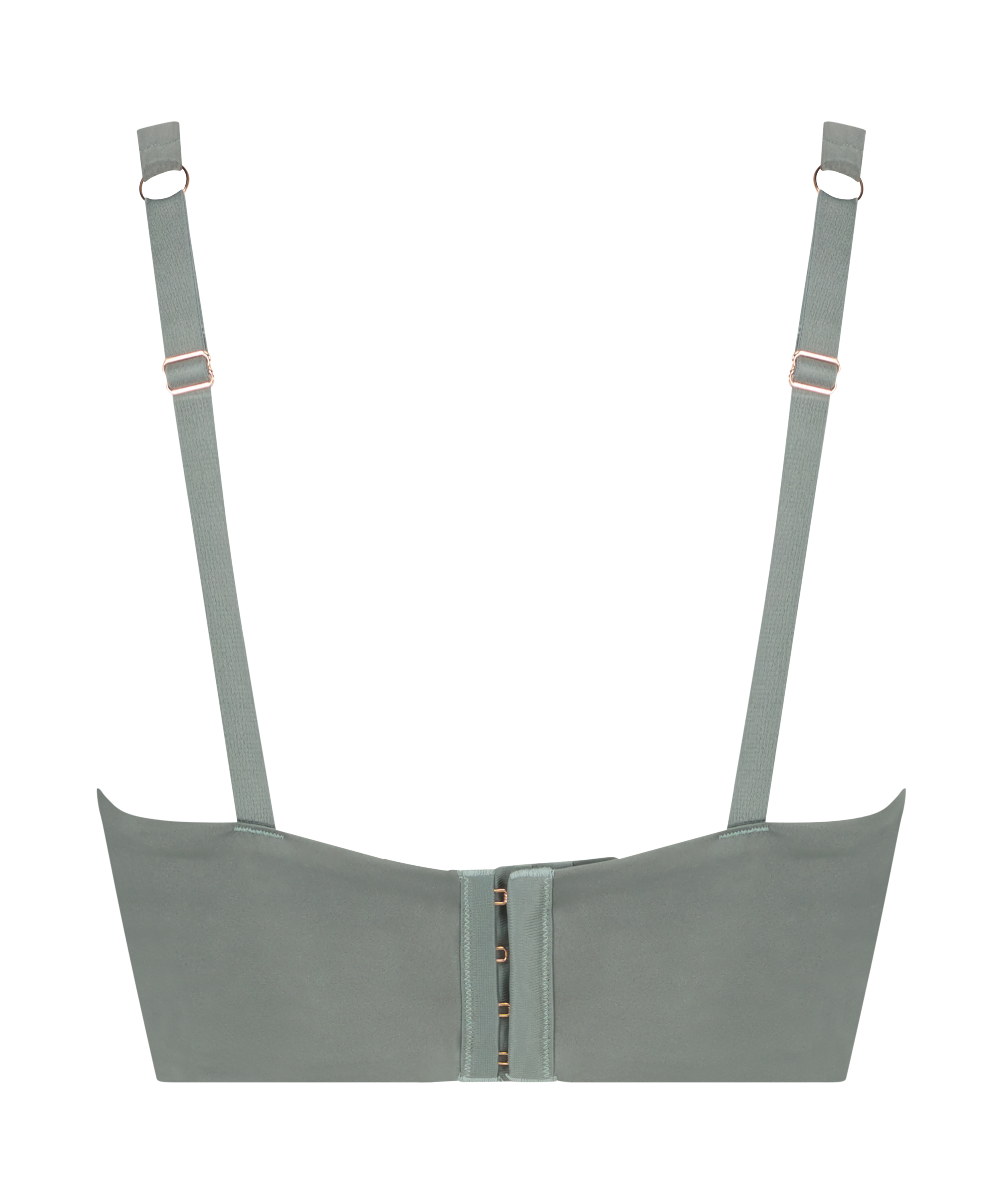 Voorgevormde longline beugel bh Nicole, Groen, main