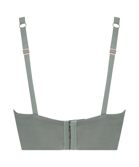 Voorgevormde longline beugel bh Nicole, Groen