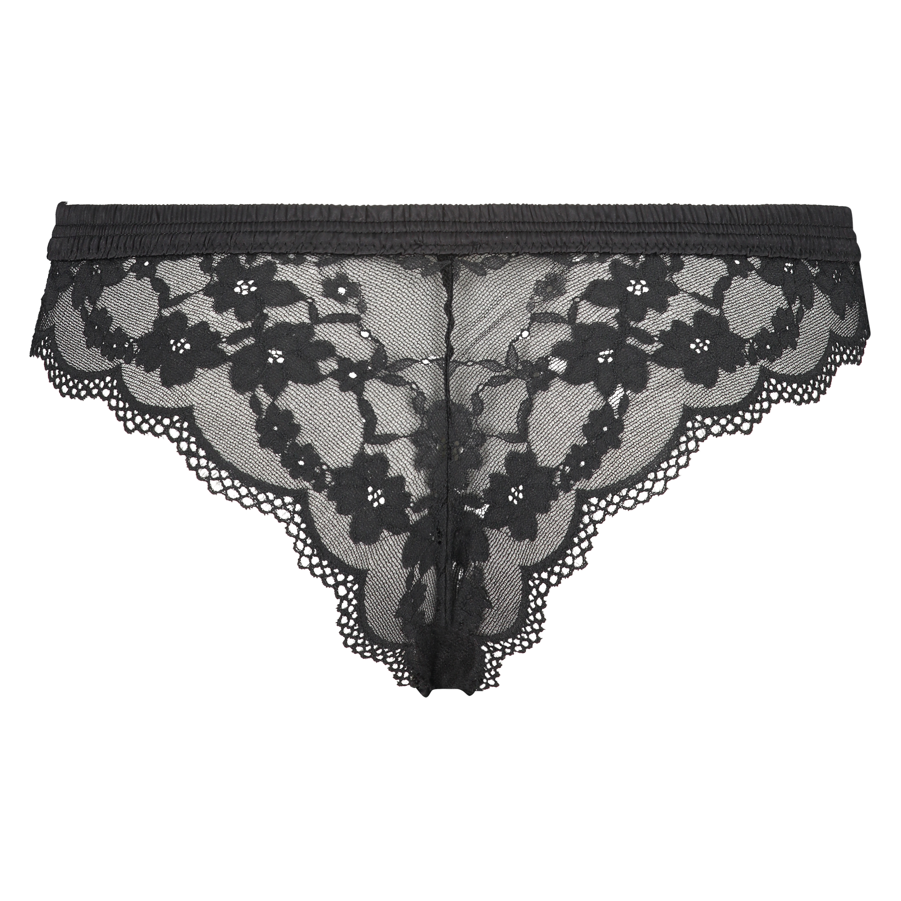 Hoog uitgesneden brazilian Iva, Zwart, main