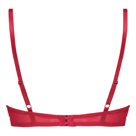Voorgevormde maximizer beugel bh Valentina, Rood
