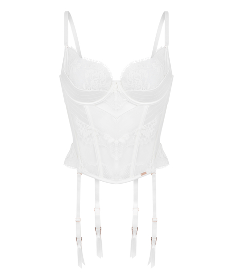 Bustier Tiah, Blanc