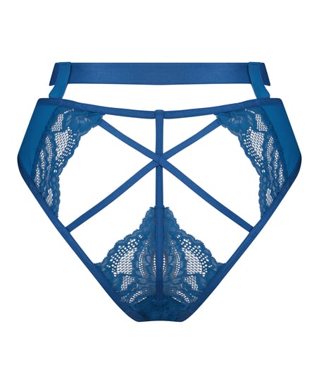 Brazilian met open kruis Venus, Blauw