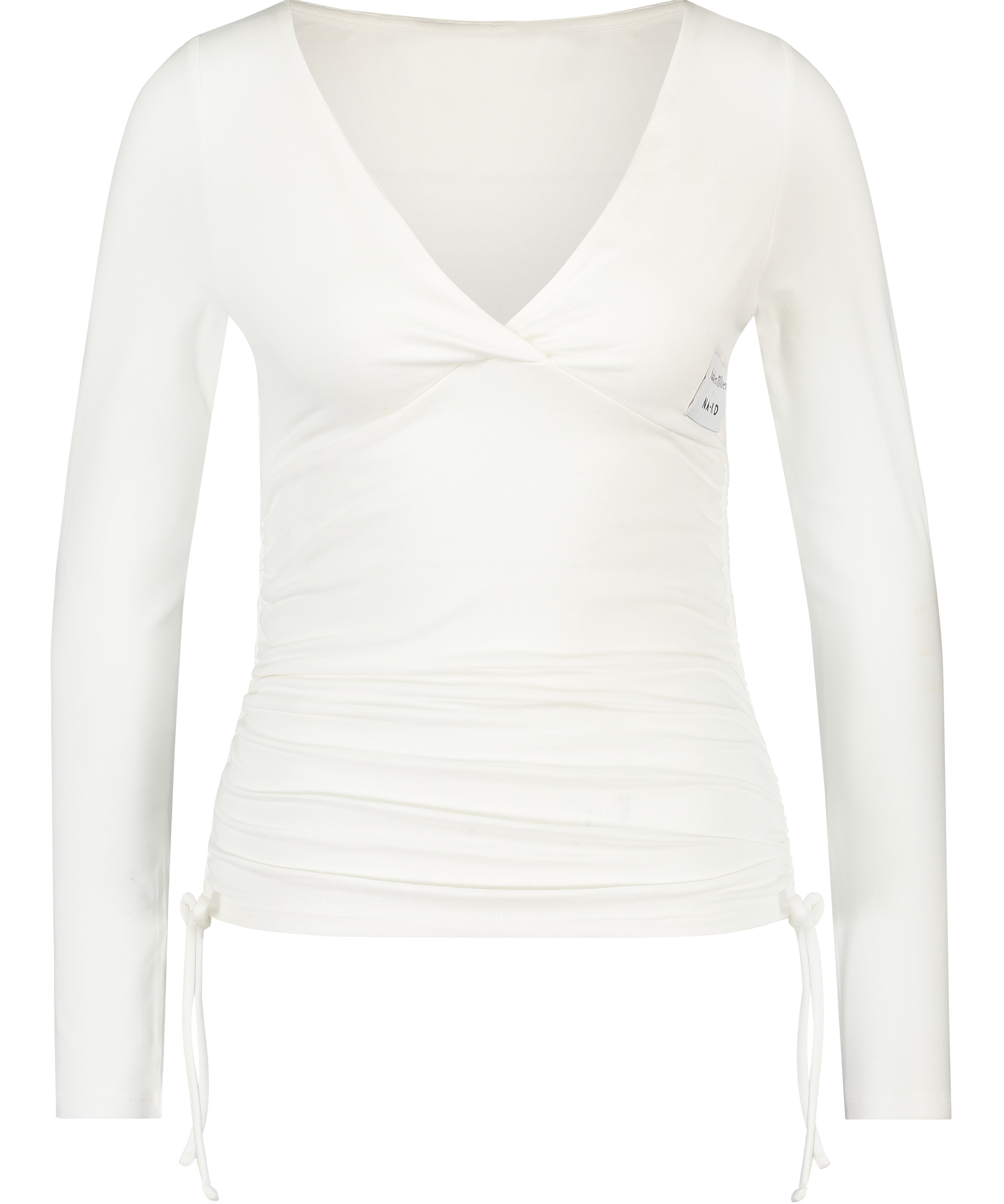 Top Xenia HKM x NA-KD, Blanc, main