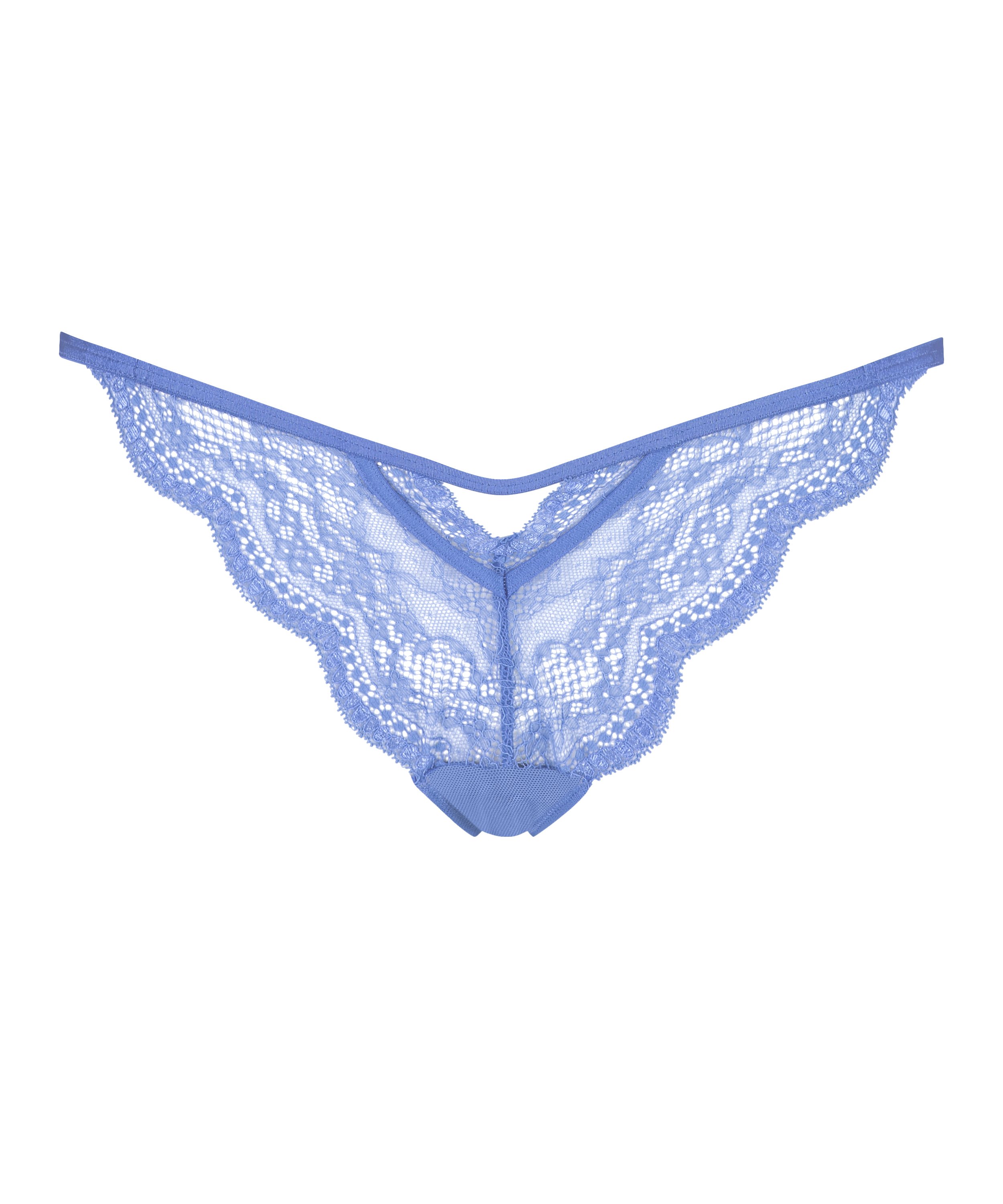 Slip br&eacute;silien Isabelle, Bleu, main