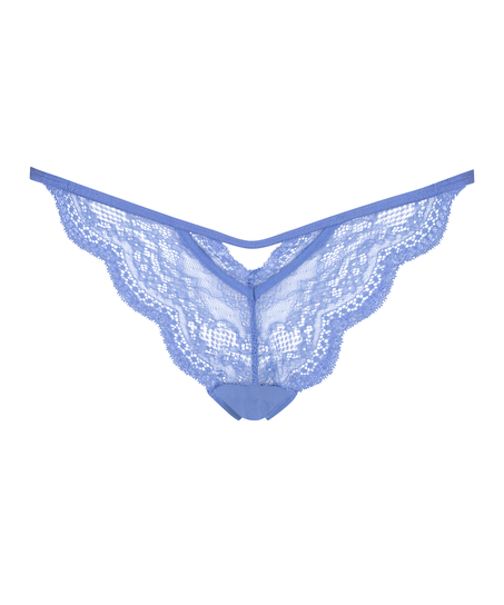 Slip br&eacute;silien Isabelle, Bleu