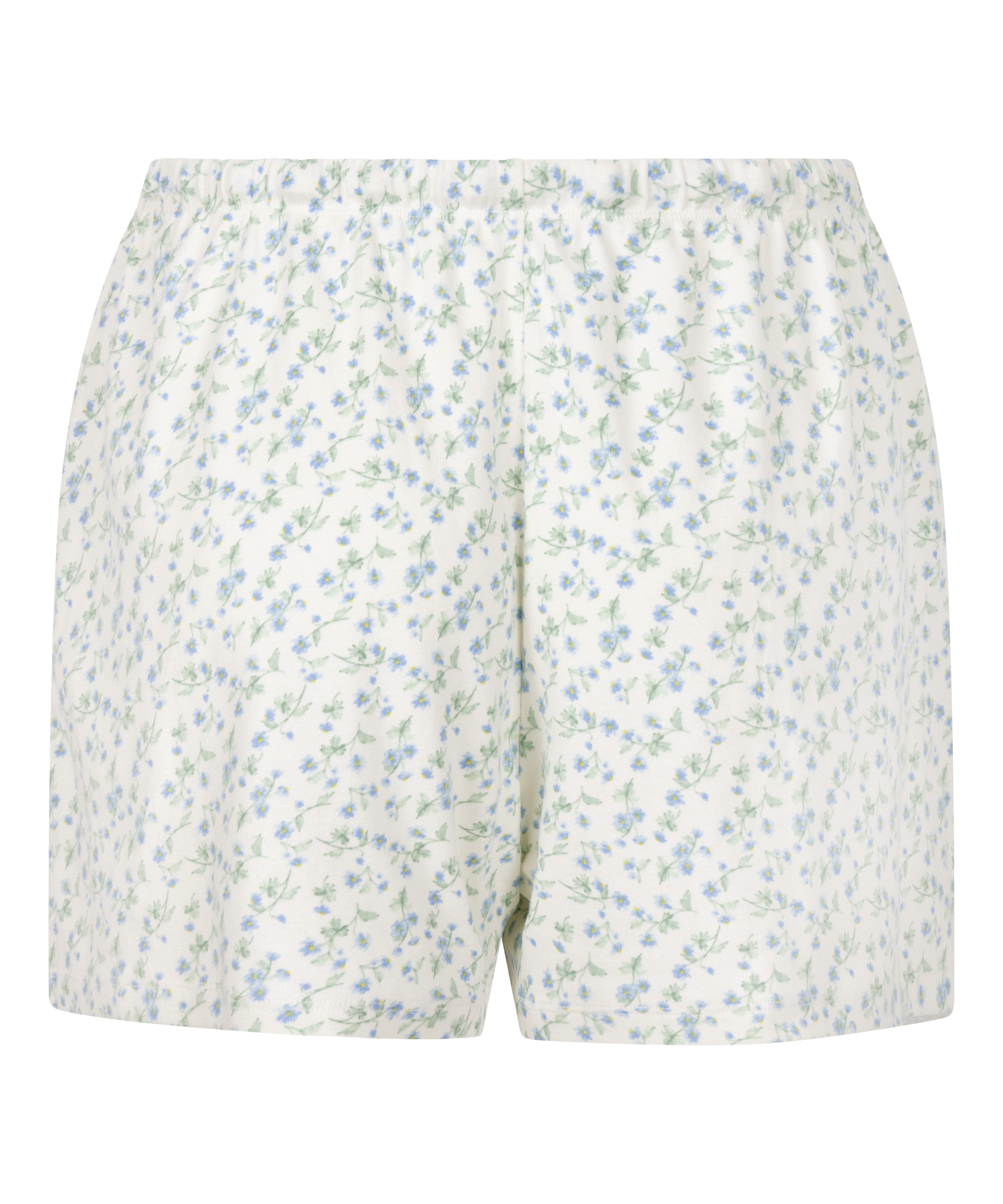 Short Coton, Blanc, main