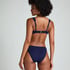 Rio Bikinibroekje Scallop, Blauw