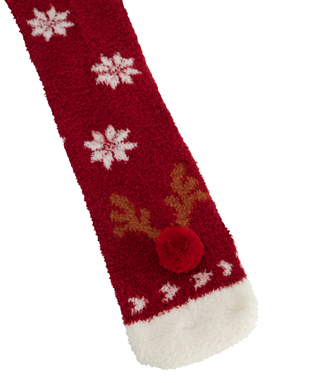 Cosy sokken Christmas, Rood
