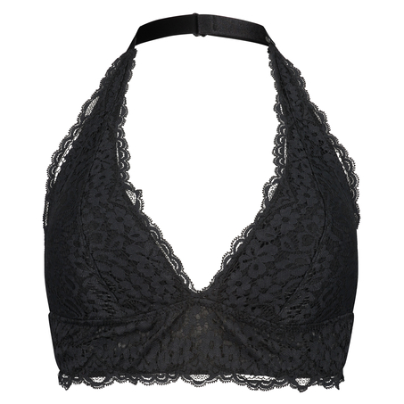 Bralette Rose, Zwart