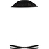 Private choker harnas, Zwart