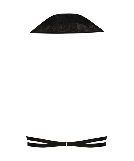 Private choker harnas, Zwart