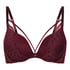 Voorgevormde push-up beugel bh Isadora, Rood