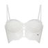 Voorgevormde strapless beugel bh Jamie, Wit