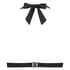 Triangel bikinitop Luxe, Zwart