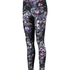 HKMX High Waisted Sportlegging Flower, Zwart