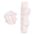 Hoofdband en scrunchie, Roze