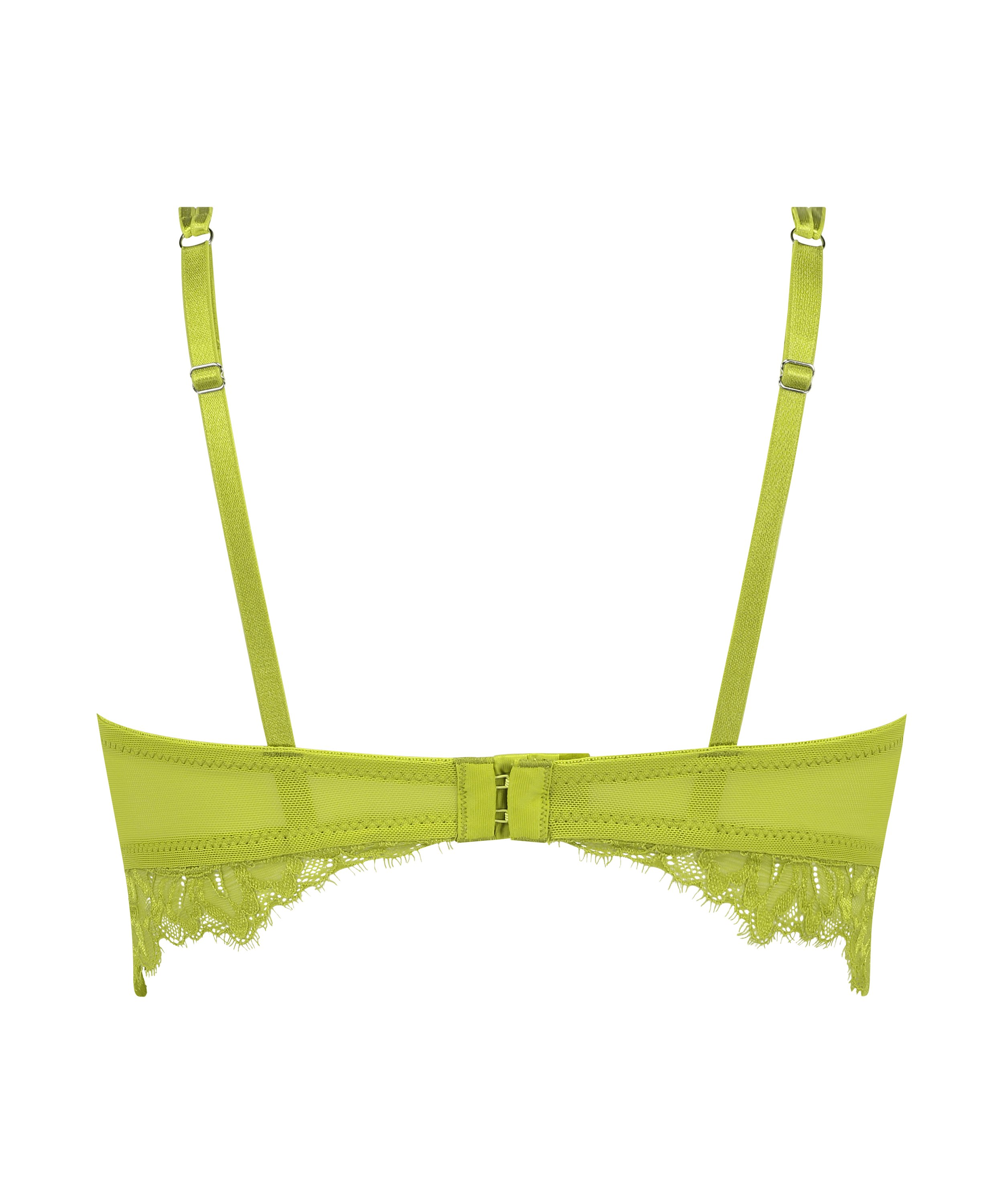 Soutien-gorge &agrave; armatures pr&eacute;form&eacute; longline Isabella, Vert, main