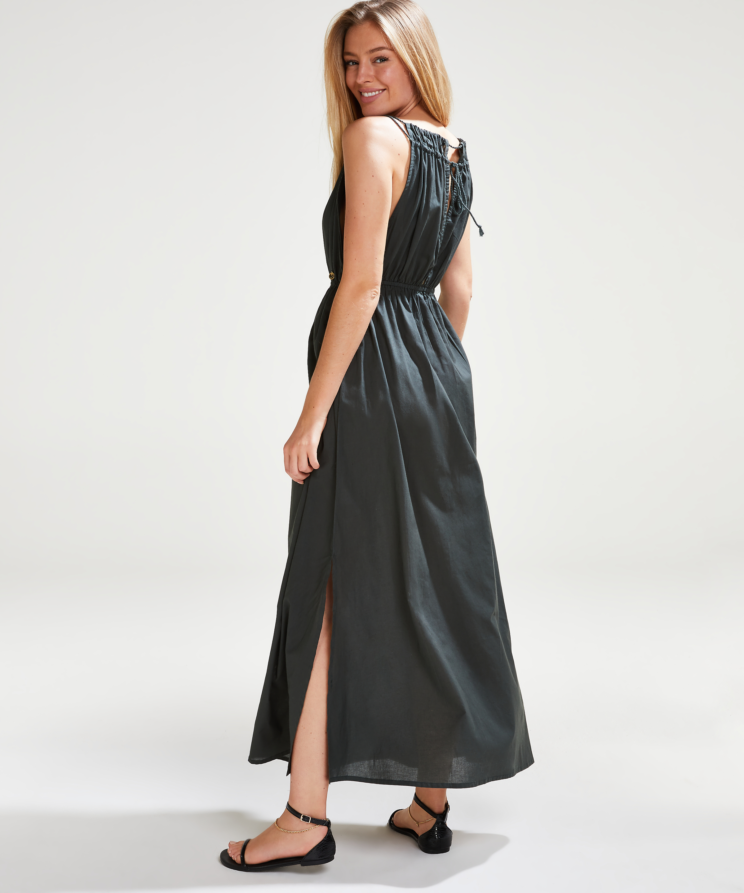 Maxi jurk Doutzen, Groen, main