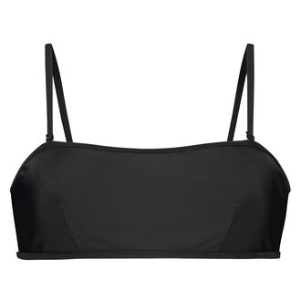 Bandeau bikinitop Haze, Zwart