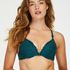 Soutien-gorge à armatures préformé push-up Maya, Bleu