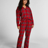 Pyjamabroek Flannel, Rood