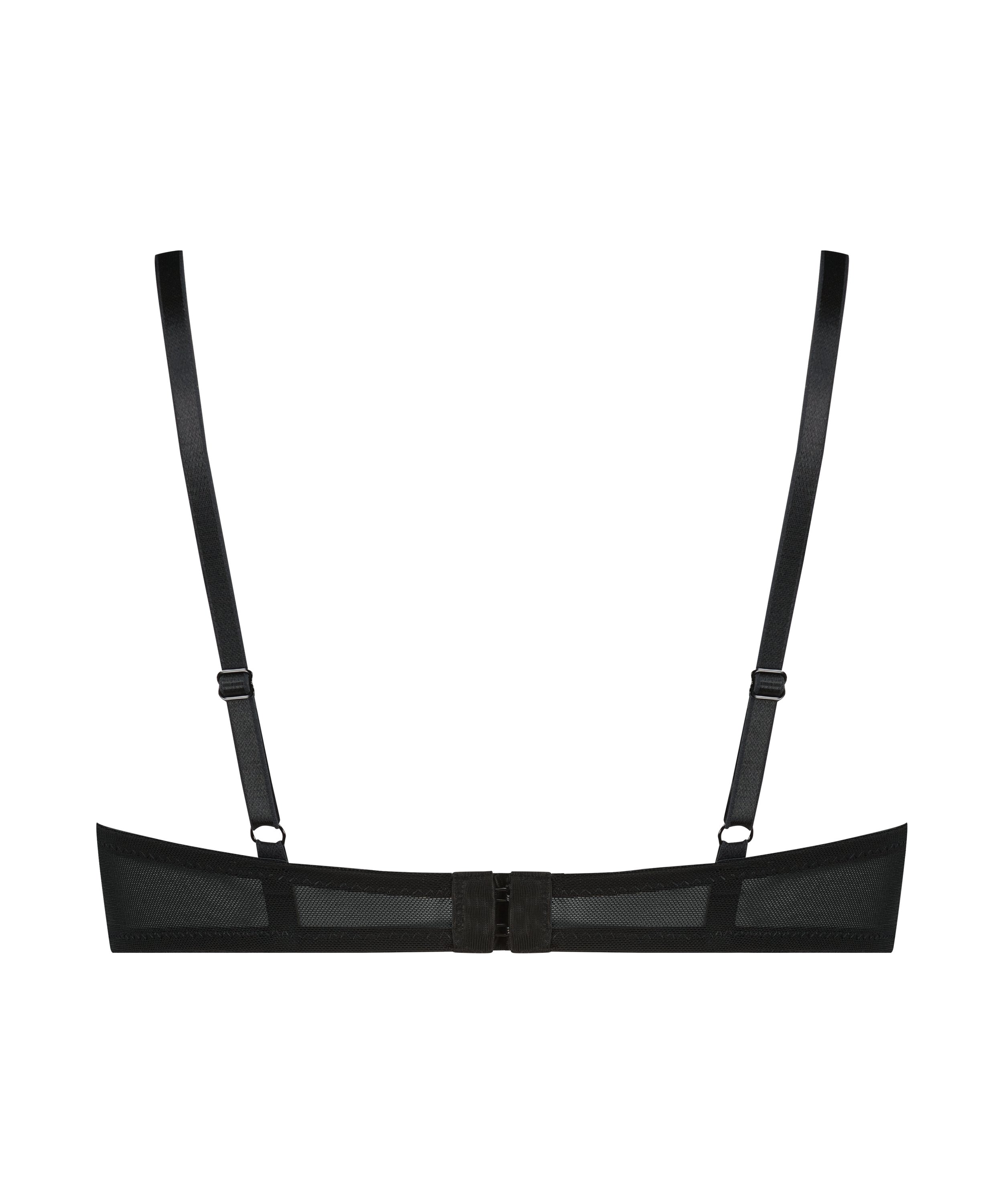 Soutien-gorge à armatures préformé push-up Sia, Noir, main
