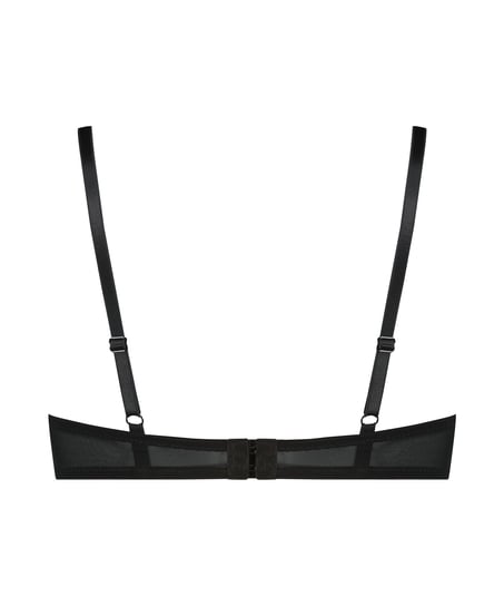 Soutien-gorge à armatures préformé push-up Sia, Noir
