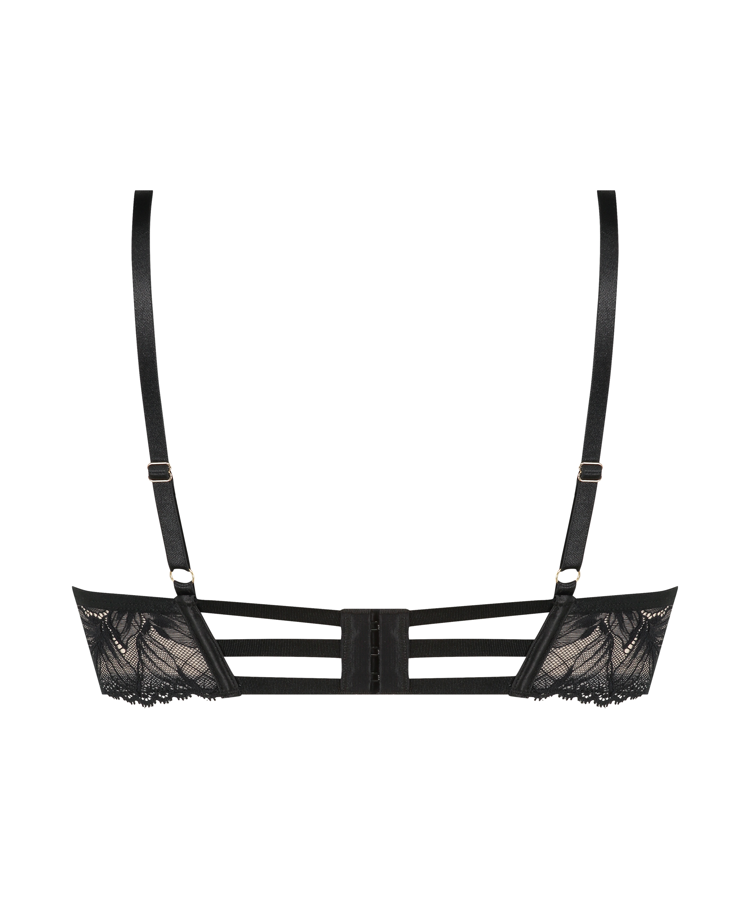 Soutien-gorge &agrave; armatures non pr&eacute;form&eacute; Lulu, Noir, main