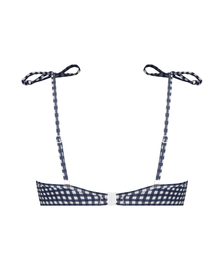 Haut de bikini &agrave; armatures pr&eacute;form&eacute; Seychelles, Bleu