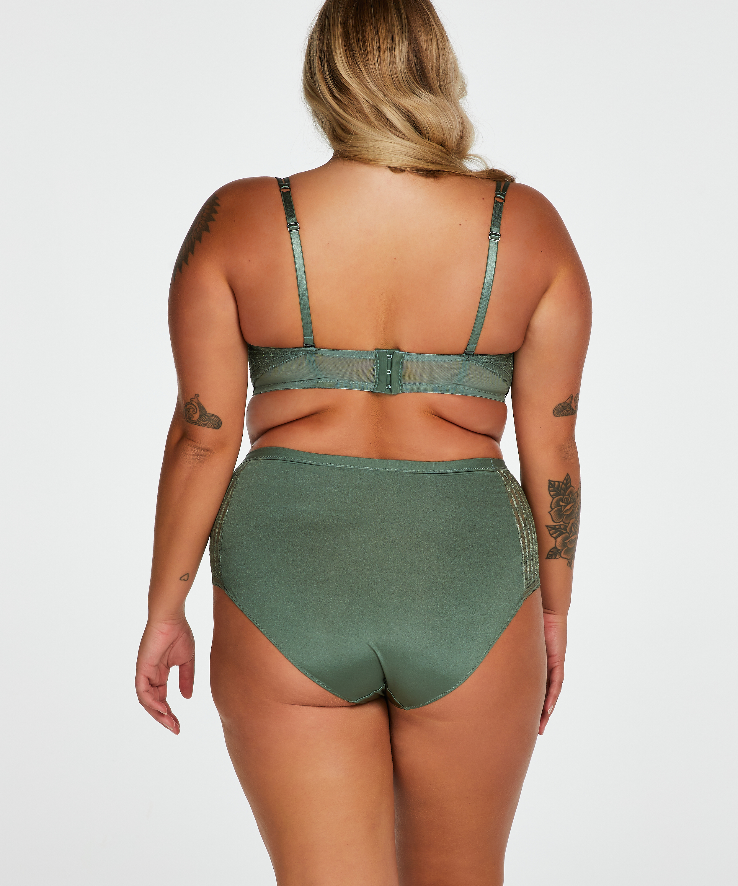 Soutien-gorge sans bretelles à armatures Kriss I AM Danielle, Vert, main