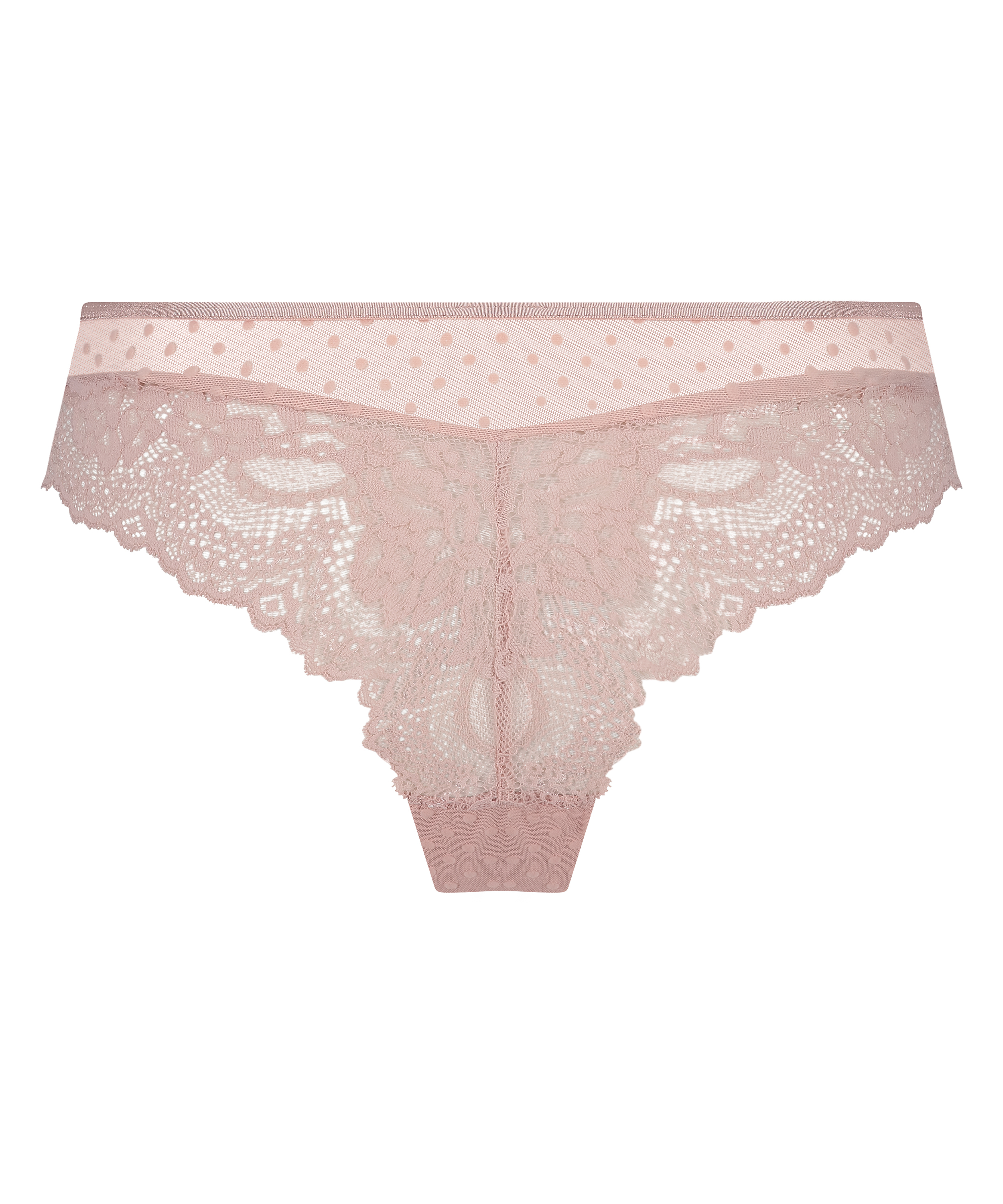 Slip brésilien Tonia, Rose, main