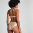 Lima Bandeau Bikinitop, Beige
