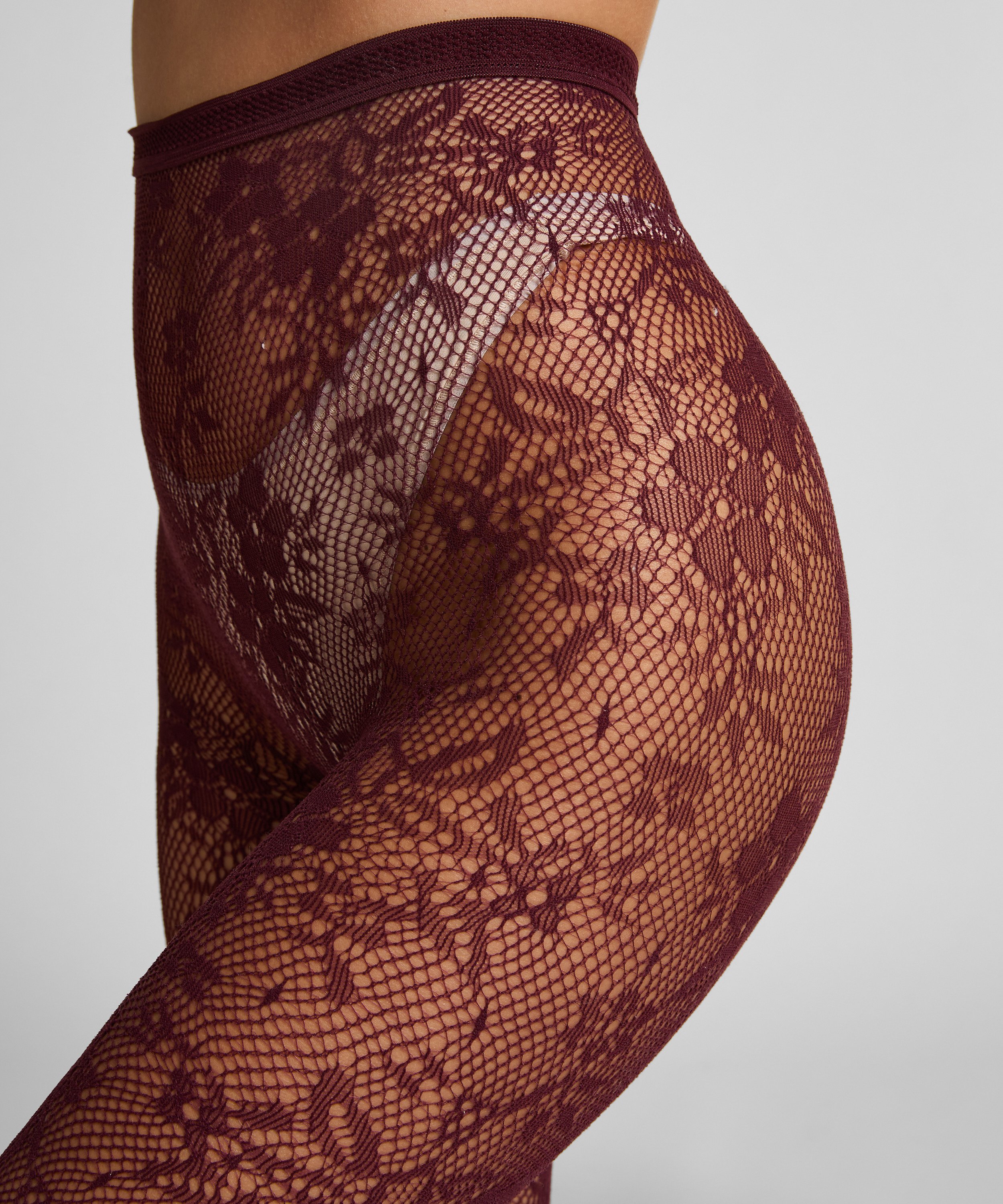 Panty Allover Lace, Rood, main