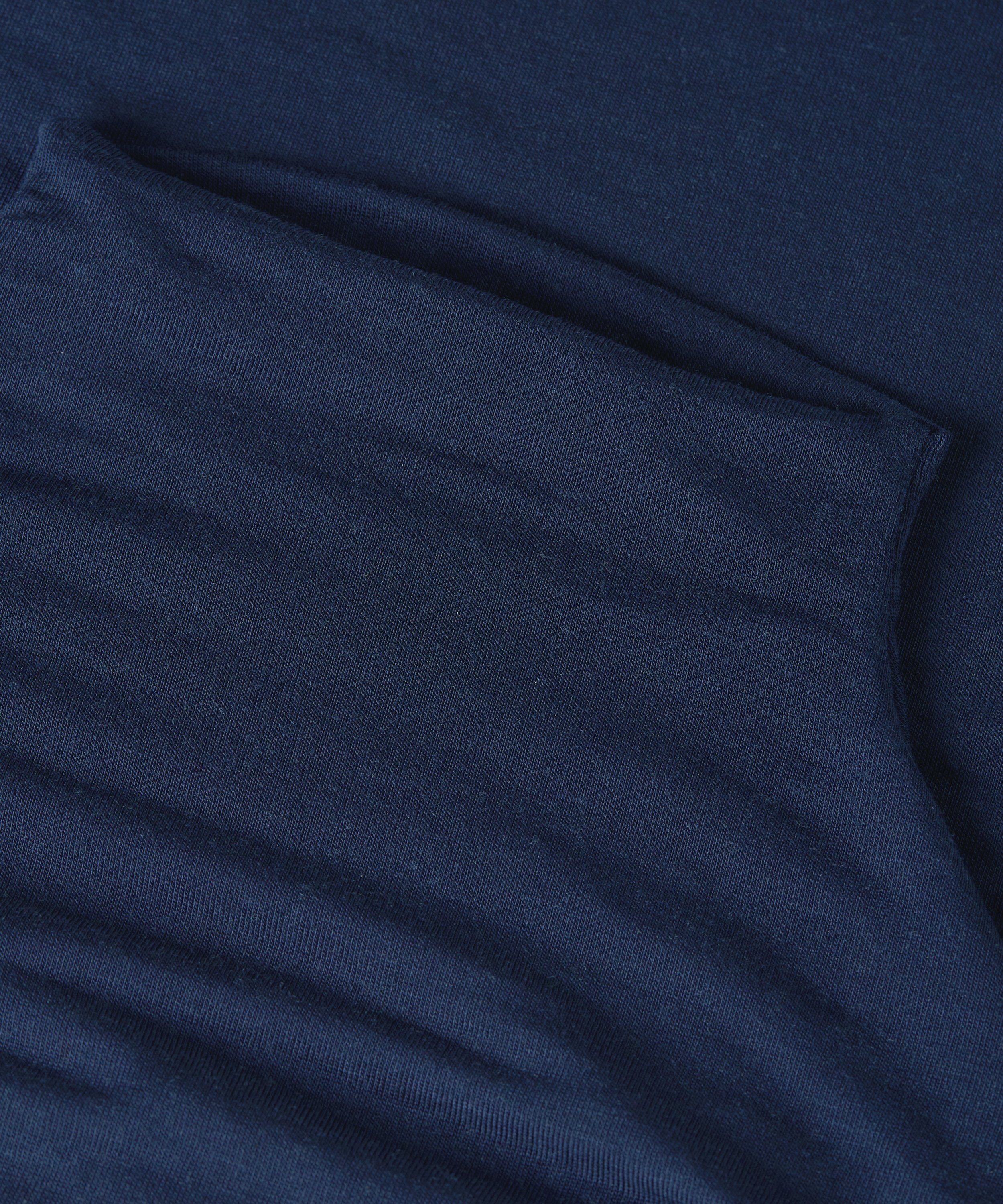 super soft Turtleneck shirt met Cashmere, Blauw, main