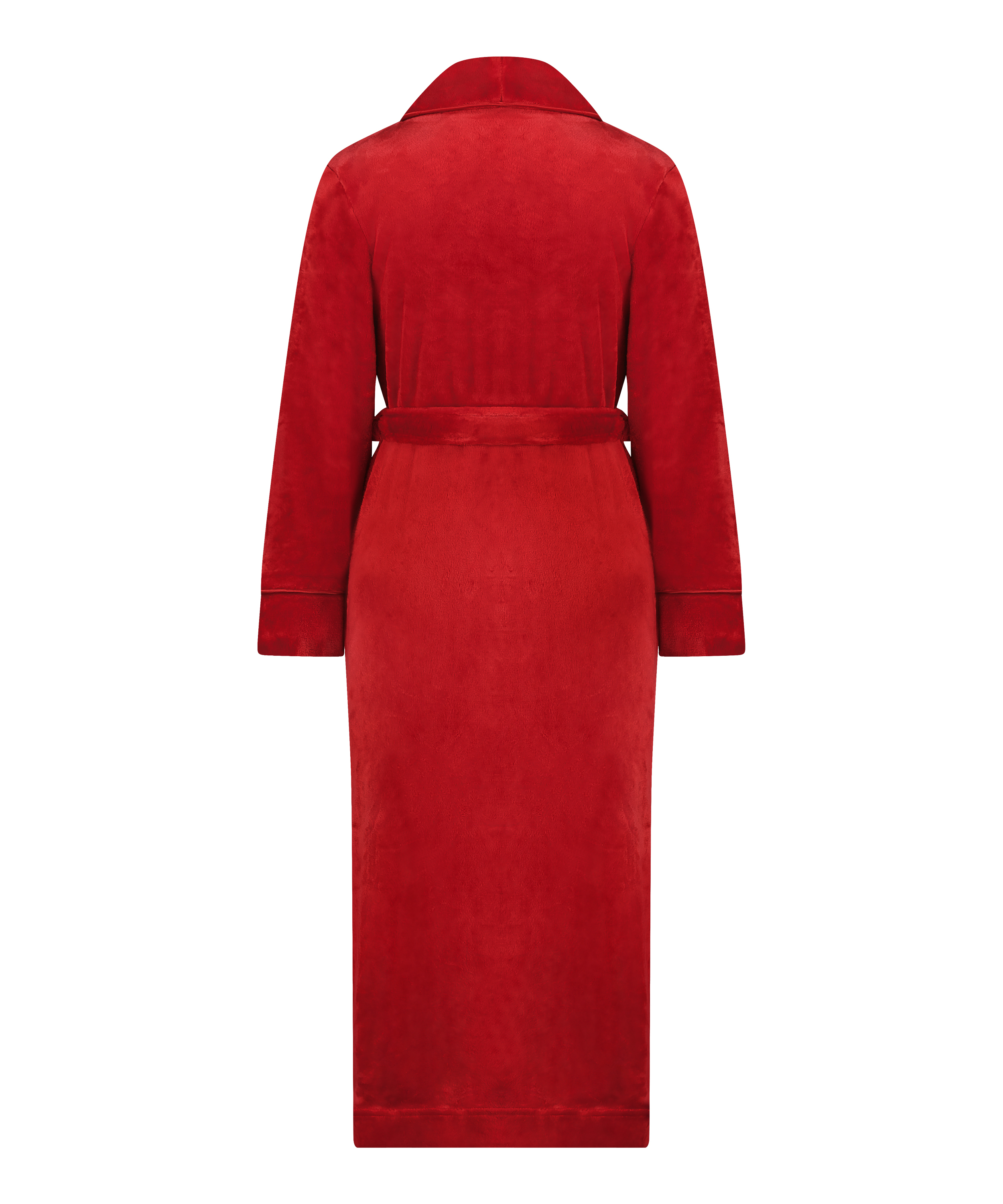 Badjas Fleece, Rood, main