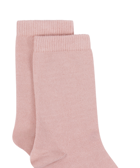 Chaussettes courtes en modal, Rose