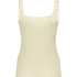 Pointelle Singlet, Geel