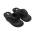 Slippers Fake Fur, Zwart