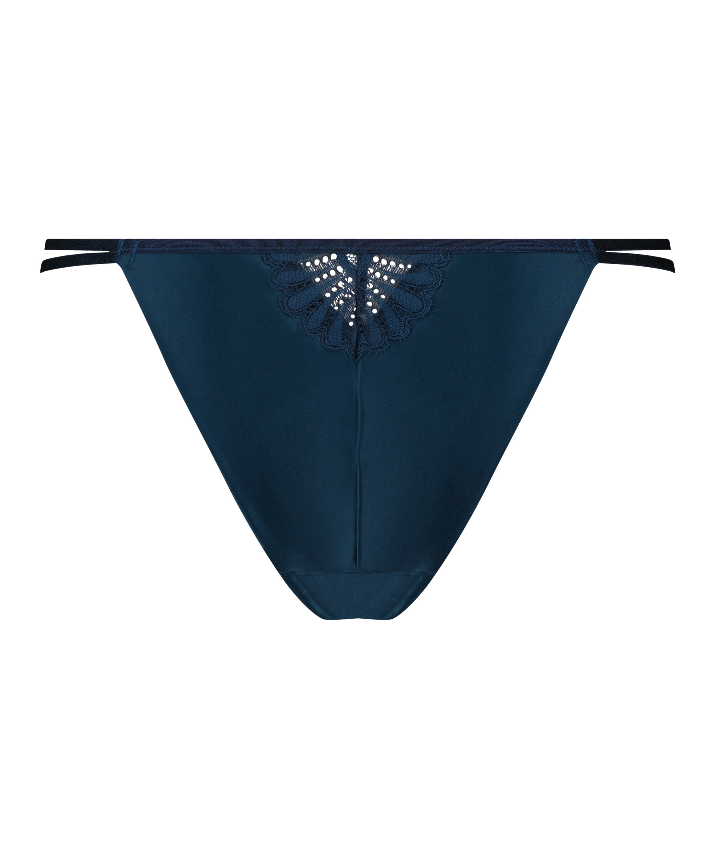 Slip br&eacute;silien Josien, Bleu, main