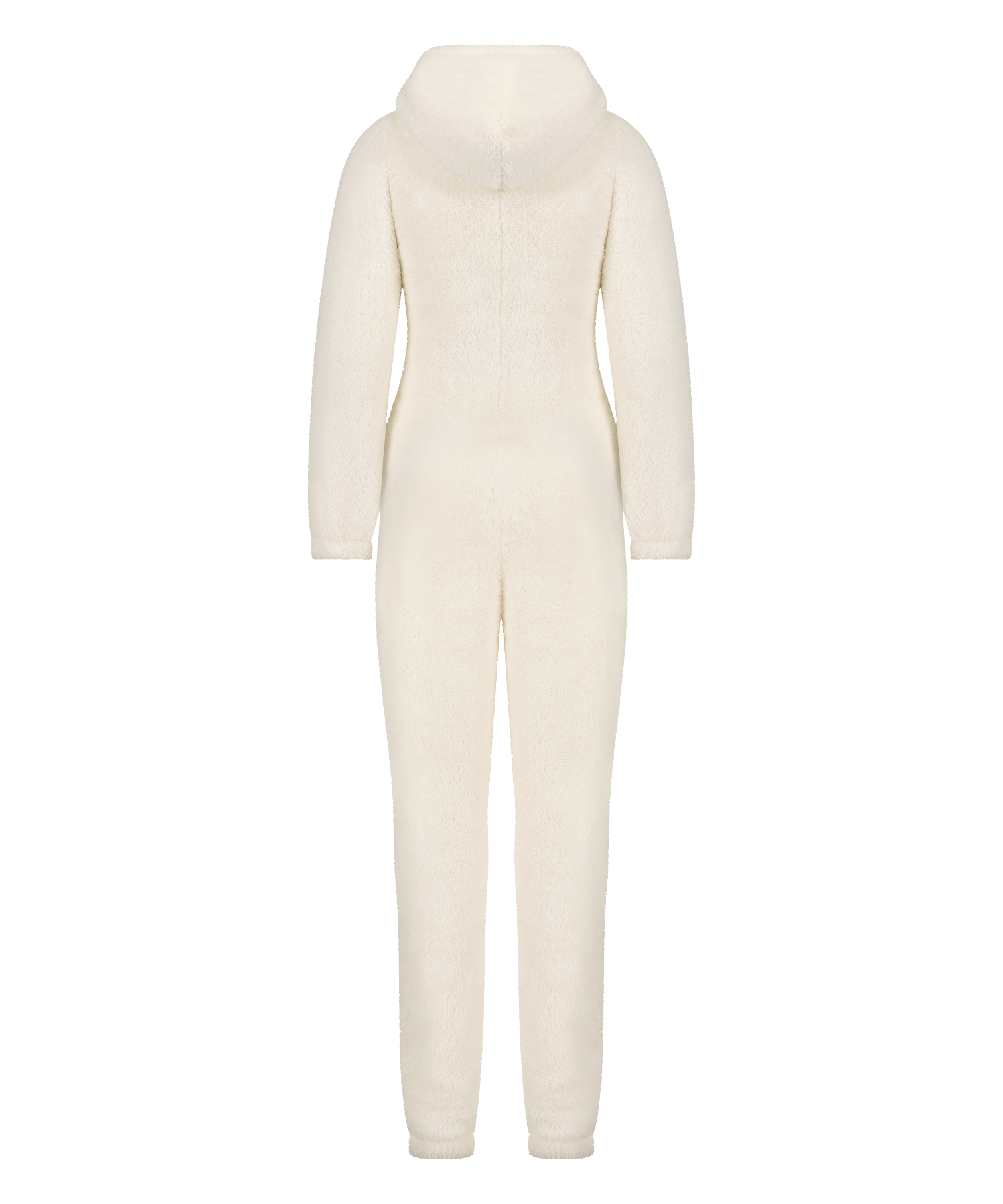 Onesie Fleece, Wit, main