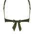 Haut de bikini Triangle Scallop, Vert