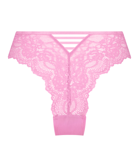 Slip br&eacute;silien Belle, Rose