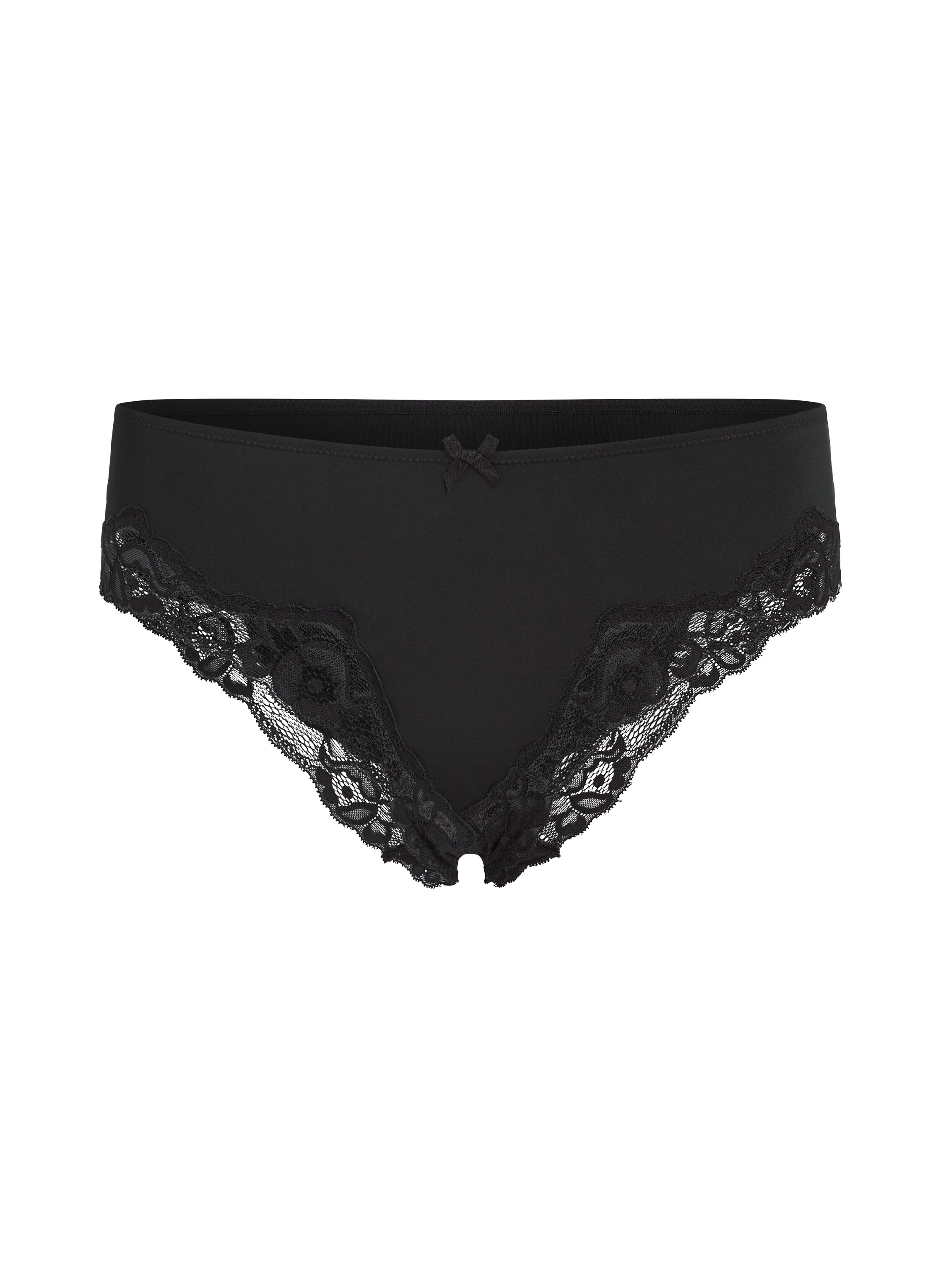 Slip Secret Lace, Zwart
