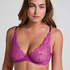 Soutien-gorge &agrave; armatures non-pr&eacute;form&eacute; Ingrid, Pourpre