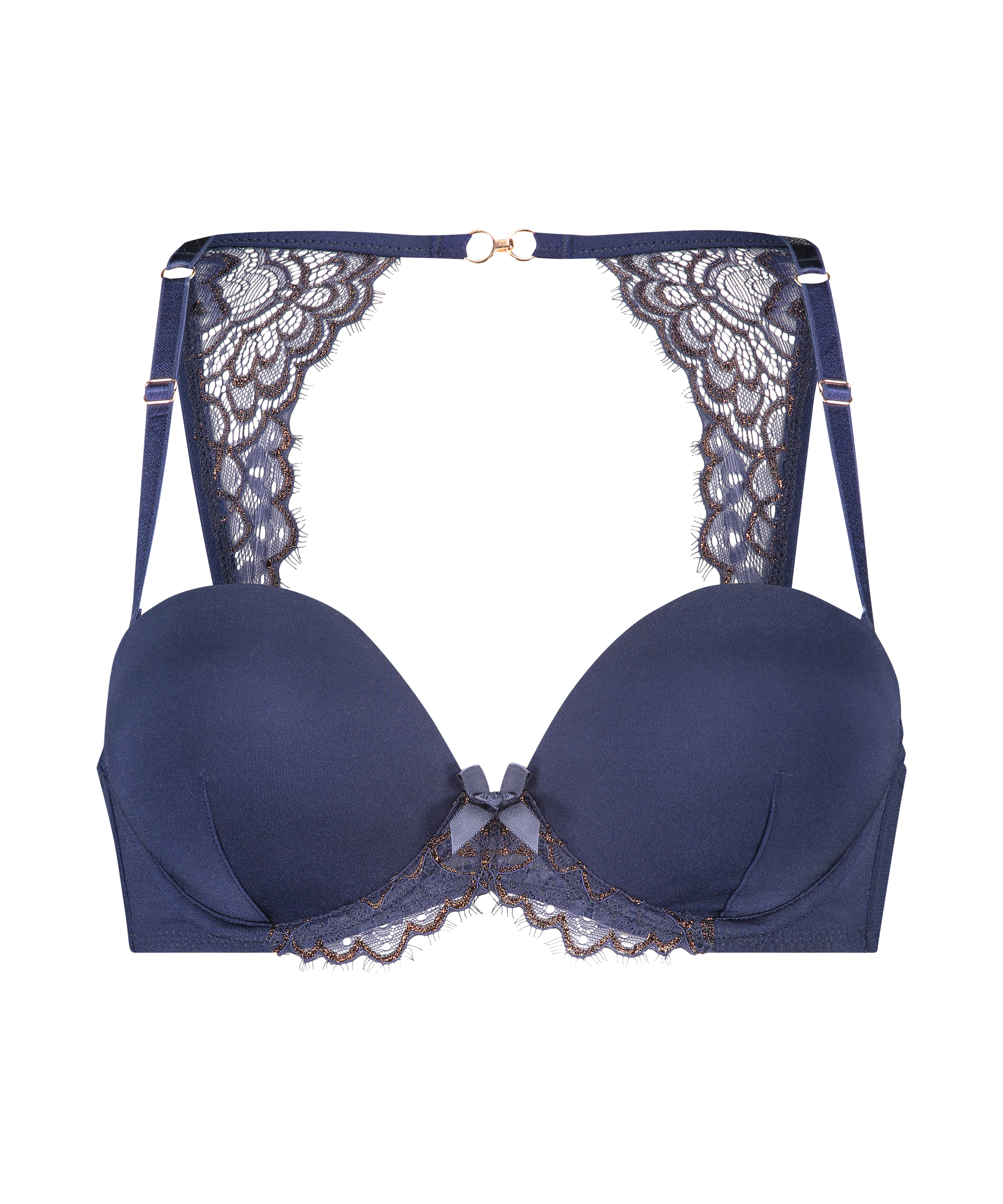 Voorgevormde strapless beugel bh Rya, Blauw, main
