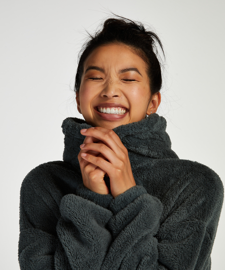 Snuggle Fleece Jurk Oodie, Groen