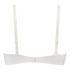 Soutien-gorge à armatures non-préformé Satin fleece, Blanc