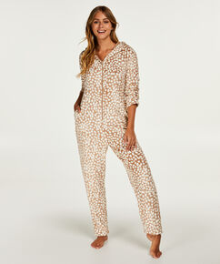 Onesie Fleece, Bruin