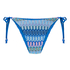 Hoog uitgesneden bikinibroekje Cali, Blauw